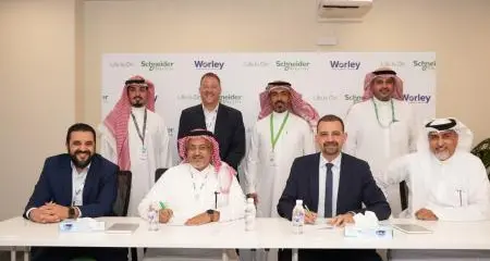 Schneider Electric and Worley collaborate to accelerate digital transformation in Saudi Arabia