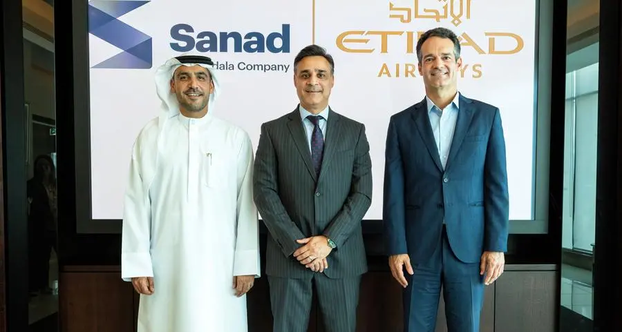 Aabu Dhabi aviation leaders Sanad and Etihad announce strategic transaction