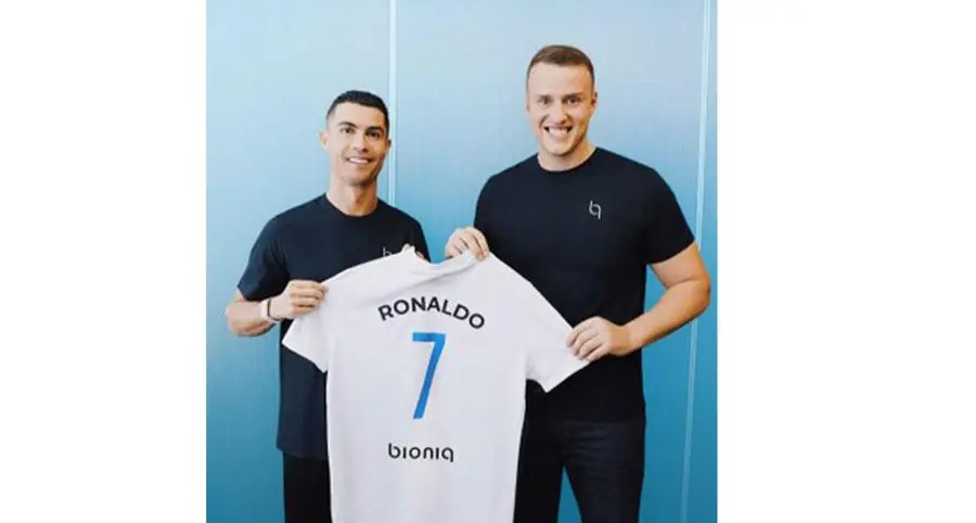 Cristiano Ronaldo invests in Bioniq bringing its total valuation to $82mln