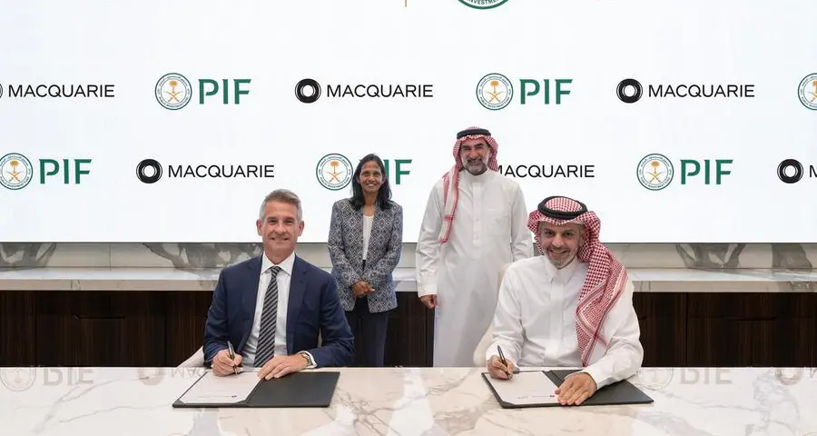 PIF and Macquarie Asset Management sign an MoU to advance investment opportunities in key industries in Saudi Arabia