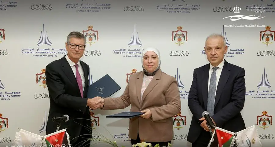 Ministry of Transport and Airport International Group sign joint declaration reinforcing Queen Alia International Airport Concession Agreement Extension until 2039