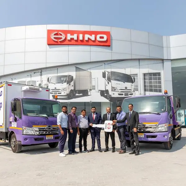 Motorcity delivers HINO trucks to Al Fateh Group