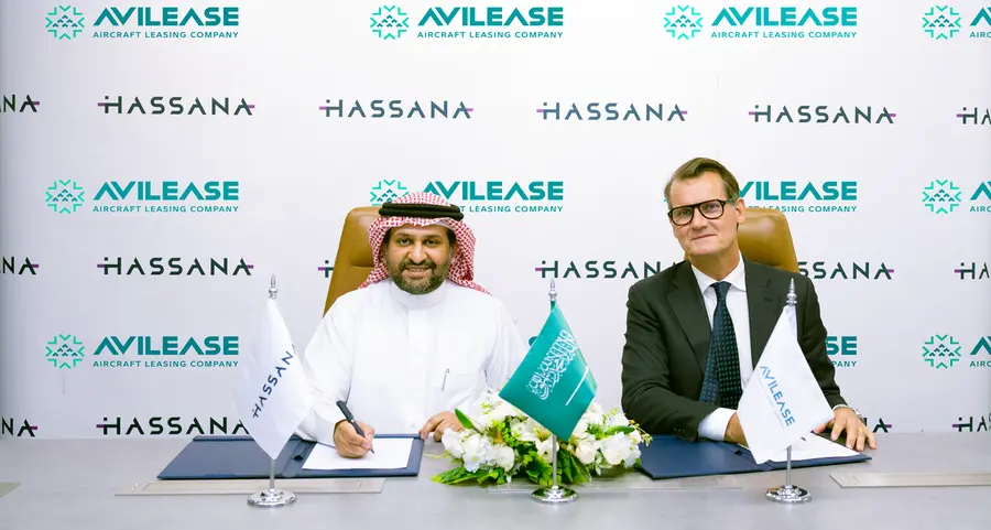 Hassana Investment Company and AviLease establish strategic partnership in aircraft leasing