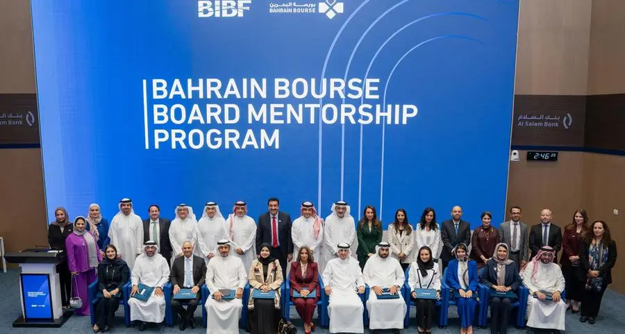 Bahrain Bourse and The BIBF honor second cohort graduates of the ‘BHB Board Mentorship Program’