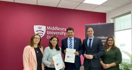 Middlesex University Dubai signs Memorandum of Understanding (MoU) with Education For Employment (EFE)