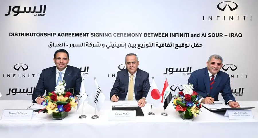 INFINITI makes its debut in Iraq