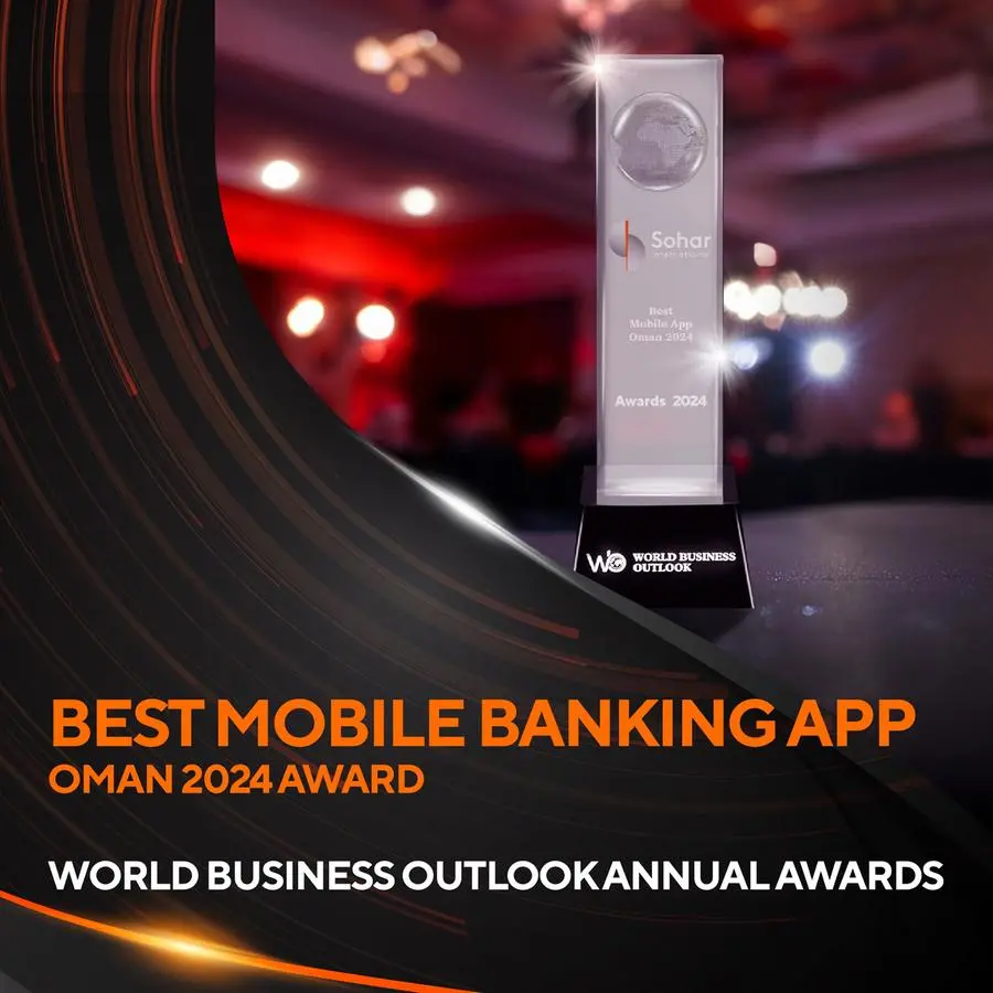 Sohar International wins 'Best Mobile Banking App Oman 2024' award