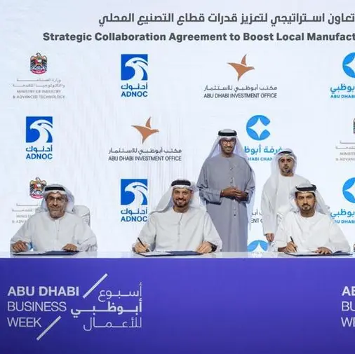 ADNOC partners with local and federal entities to boost local manufacturing capabilities