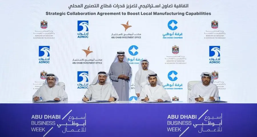 ADNOC partners with local and federal entities to boost local manufacturing capabilities