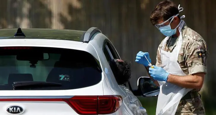 'No-swab' saliva test for coronavirus piloted in Britain