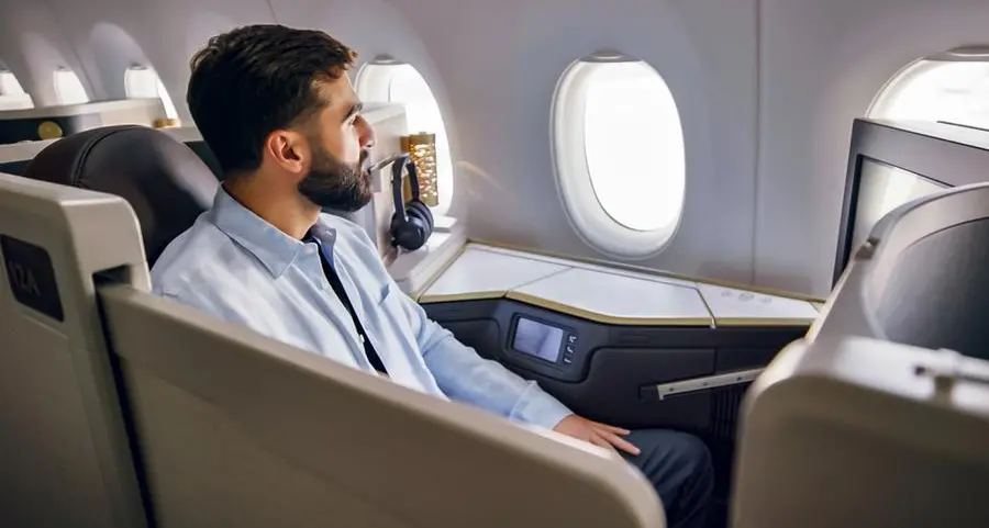Etihad brings its flagship A350 to Sydney with private business suites featuring sliding doors