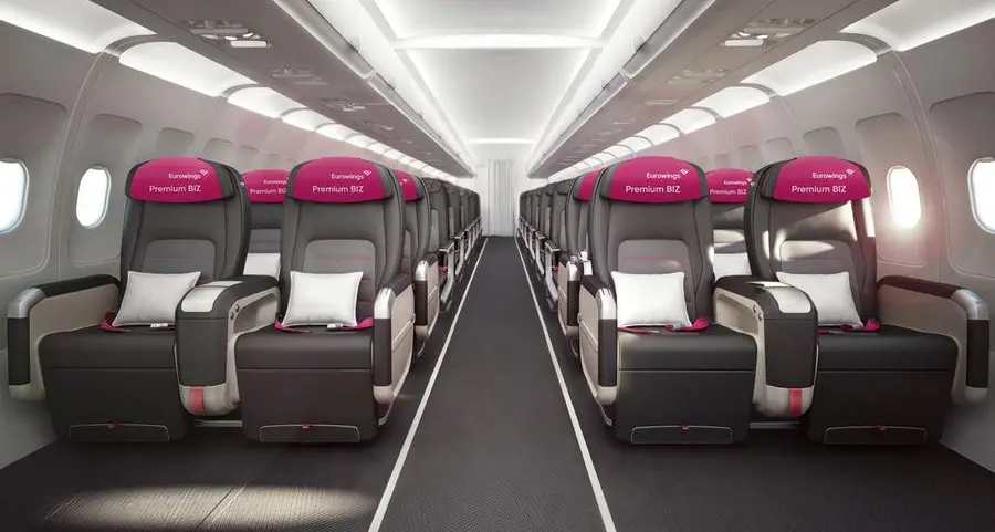 Eurowings introduces Premium BIZ Seat on medium-haul flights and expands services to Germany