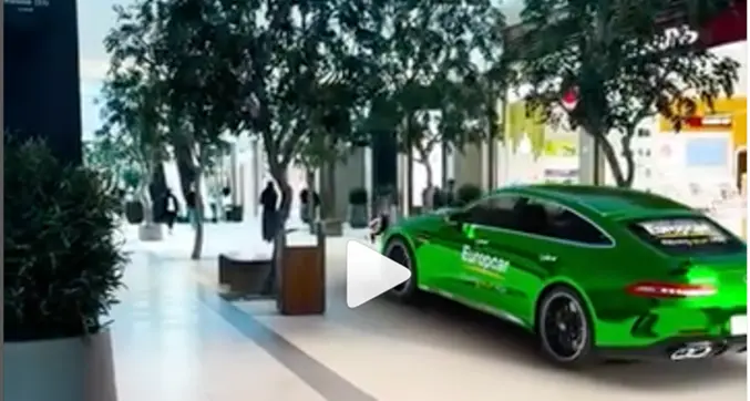 Europcar debuts at Dubai Hills Mall with immersive 3D reveal