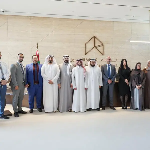 الشارقة لإدارة الأصول تستقبل وفدًا من مؤسسة عقارات عجمان ولجنة الأزمات والكوارث الطبيعية