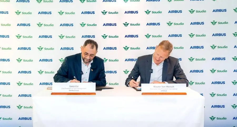 الخطوط السعودية تتسلم أول طائرة ايرباص A321XLR على مستوى الشرق الأوسط وأفريقيا