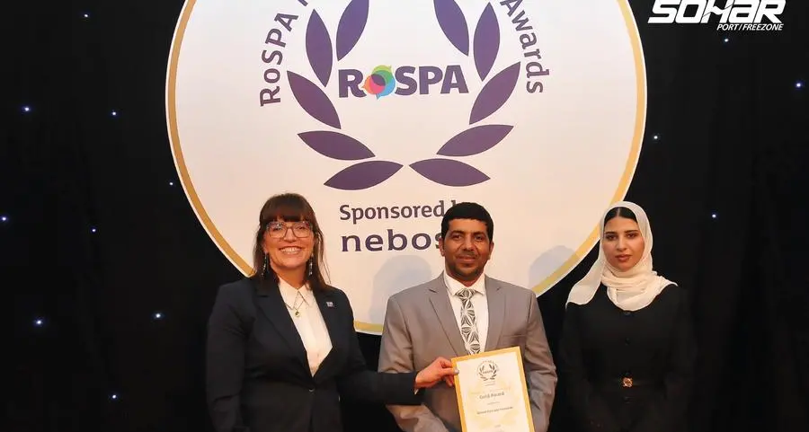 SOHAR Port and Freezone recognized for safety excellence