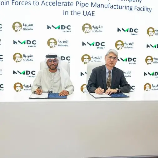 NMDC Energy and Al Gharbia join forces to accelerate pipeline manufacturing in the UAE