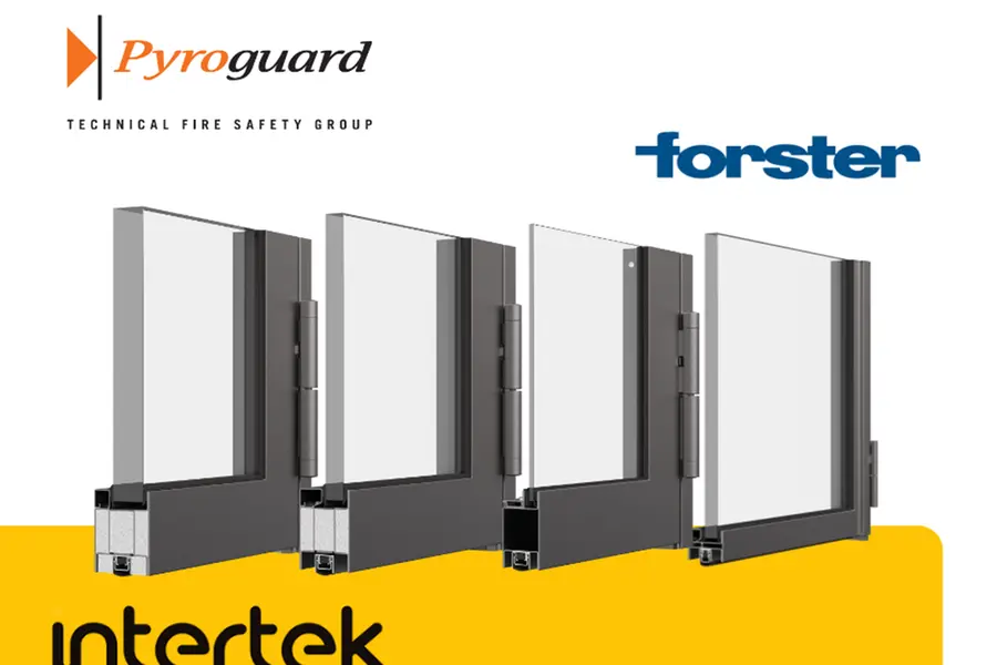 Pyroguard, the world\\u2019s leading independent provider of fire safety glass, has achieved Intertek certification for a wide range of its fire-rated glazing systems in collaboration with Forster steel profiles. Image Courtesy: Pyroguard
