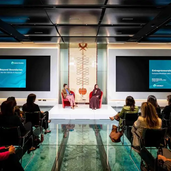 H.E. Alia Al Mazrouei briefs Italian women entrepreneurs on UAE’s supportive ecosystem for entrepreneurship & SME growth