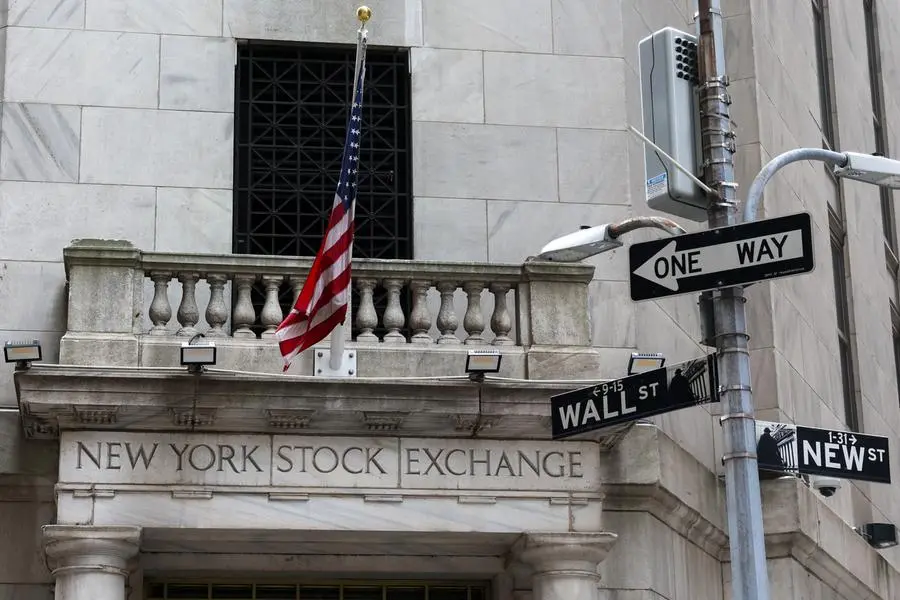 U.S. flag flutters at the Wall Street entrance of the New York Stock Exchange (NYSE) in New York City, U.S., April 4, 2025. REUTERS/Kylie Cooper , Reuters/REUTERS