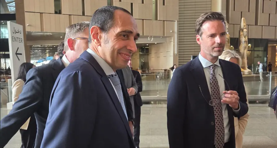 Dutch Minister of Trade and President of Signify Africa inspect company’s work at the Grand Egyptian Museum