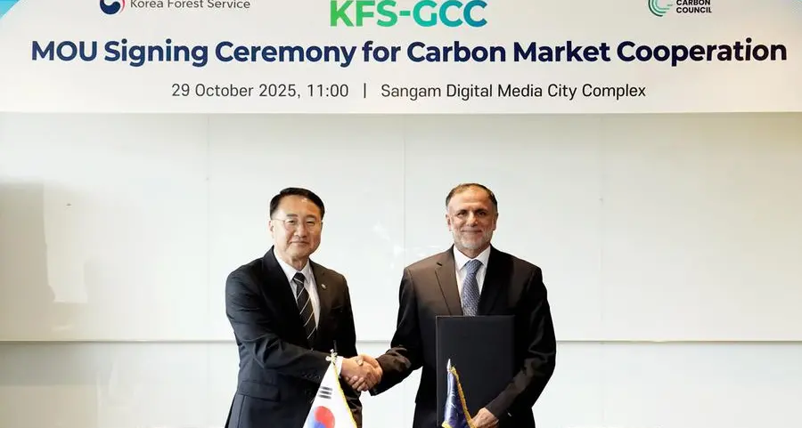 اتفاقية بين المجلس العالمي للبصمة الكربونية ودائرة الغابات الكورية لتعزيز أسواق الكربون ومواجهة تغيّر المناخ