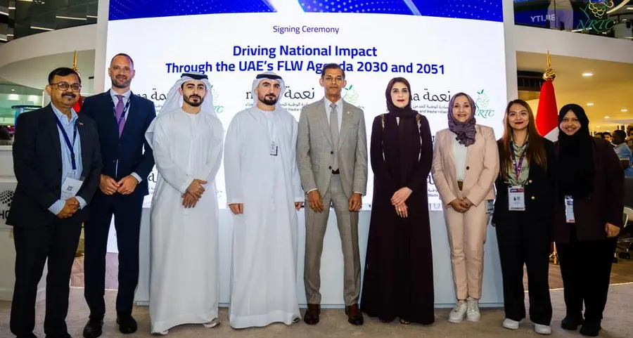 مجموعة \"ان ار تي سي\" تتعاون مع المبادرة الوطنية \"نعمة\" لدعم جهود الإمارات للحد من فقد وهدر الغذاء