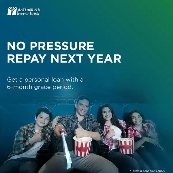 Invest Bank’s new personal loan offers six-month grace period