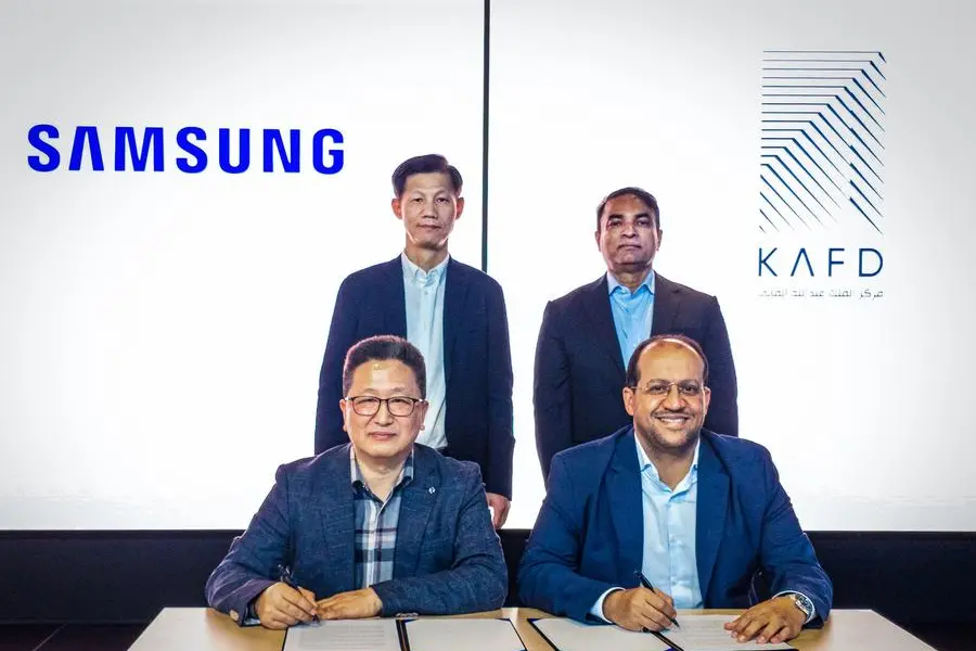 KAFD Partners With Samsung To Advance Smart City Vision in Saudi Arabia