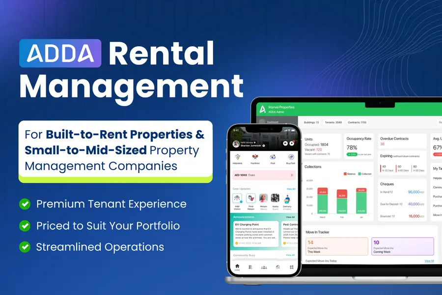 UAE PropTech ADDA Launches Rental Management Platform to Modernize Property Operations