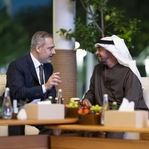 UAE President and Turkish Foreign Minister discuss bilateral relations and regional developments