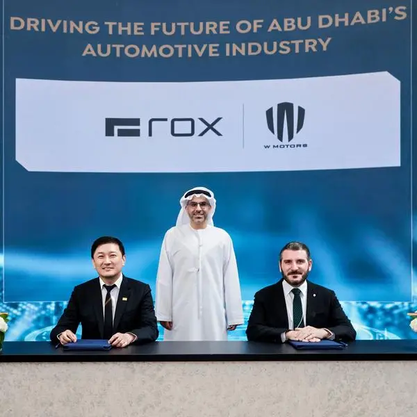 ROX Motor partners with W Motors to manufacture new energy vehicles in Abu Dhabi