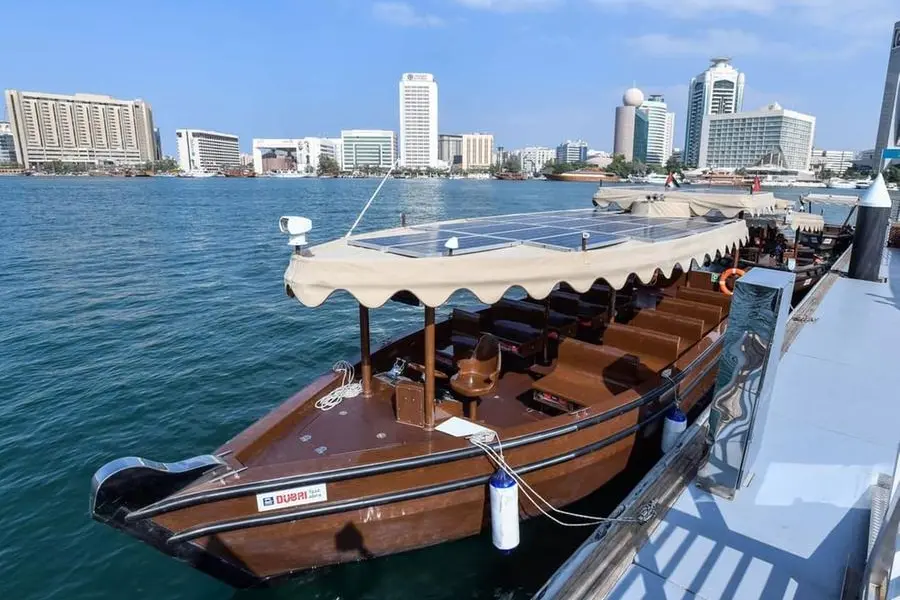 Dubai\\u2019s Roads and Transport Authority (RTA) has been awarded an intellectual property certificate for its first industrial design: the solar-powered electric abra. , WAM