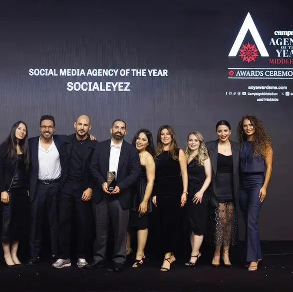 Socialeyez triumphs as social media agency of the year at Campaign Middle East Awards 2024