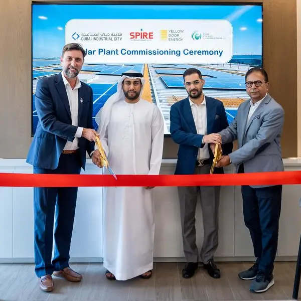 Spire International and Yellow Door Energy commission a rooftop solar plant in Dubai Industrial City