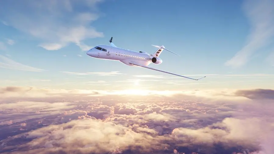 Bombardier celebrates entry-into-service of the Global 8000 aircraft, the world’s fastest business jet