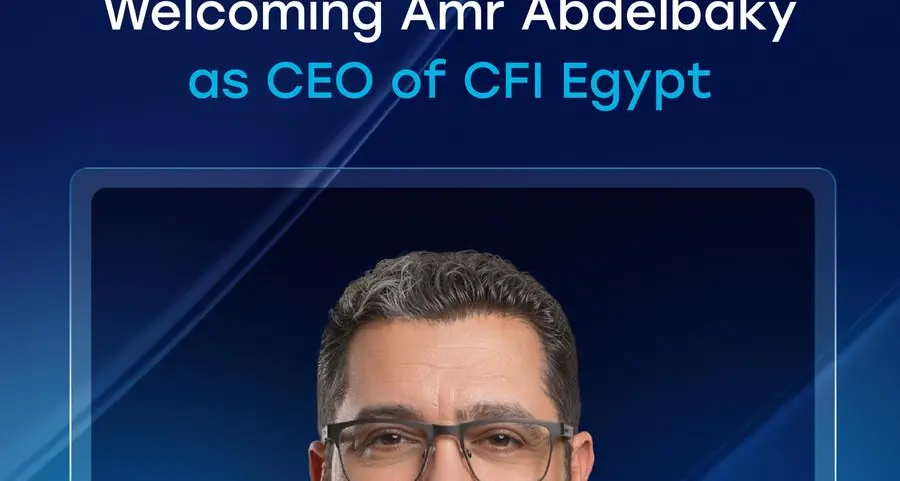 CFI تُعيّن عمرو عبد الباقي رئيسًا تنفيذيًا للشركة في مصر في إطار ترسيخ حضورها المحلي