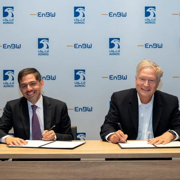 ADNOC signs 15-year, 0.6 mtpa sales and purchase agreement with EnBW for Ruwais LNG project