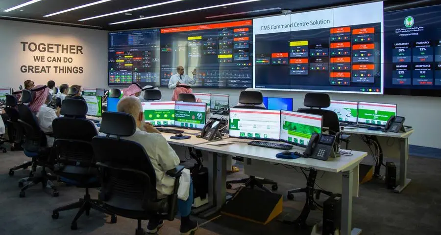 KFSHRC Command Center atthe core of digital transformation and care excellence
