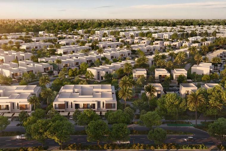 Aldar Al Ghadeer Gardens render