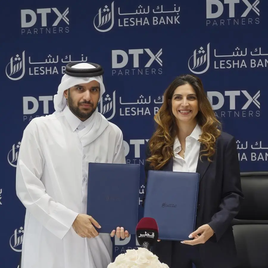 Lesha Bank and DTX Partners sign strategic collaboration to advance Shari’a compliant technology investments