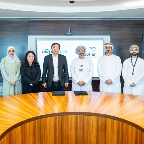 صحار الدولي وewpartners يوقعان شراكة استراتيجية لتعزيز التعاون المالي بين آسيا ودول مجلس التعاون الخليجي