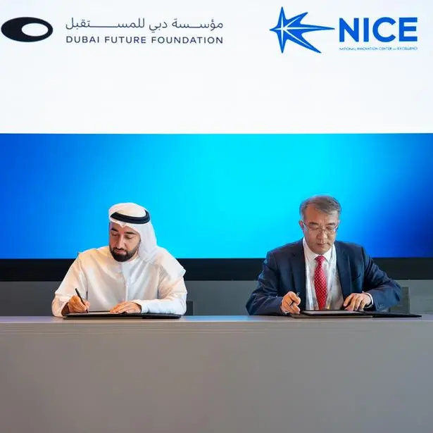 Dubai Future Foundation and China’s NICE collaborate to drive innovation and tech advancements