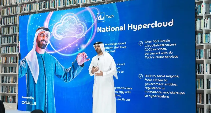 Du launches the National Hypercloud to offer sovereign cloud services in UAE for government entities
