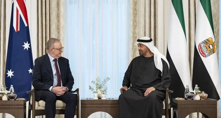 UAE President receives phone call from Australian Prime Minister on regional developments