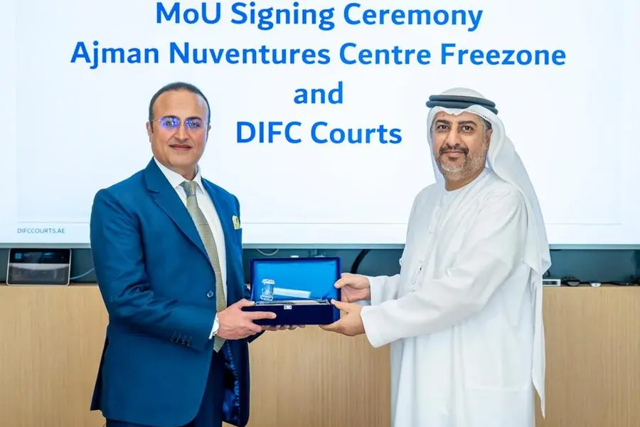 Ajman NuVentures Centre Free Zone Partners With DIFC Courts to Expand Investor Legal Infrastructure