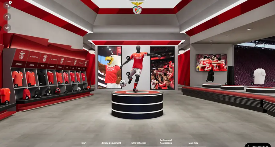 SL Benfica launches first-ever immersive store with AI concierge powered by Infinite Reality