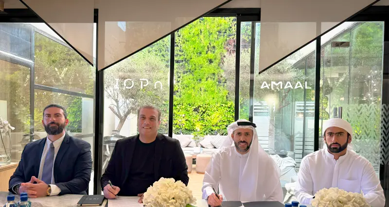شراكة بين \"آمال\" و \"آي أو بي إن\" لريادة الترميز العقاري في دبي