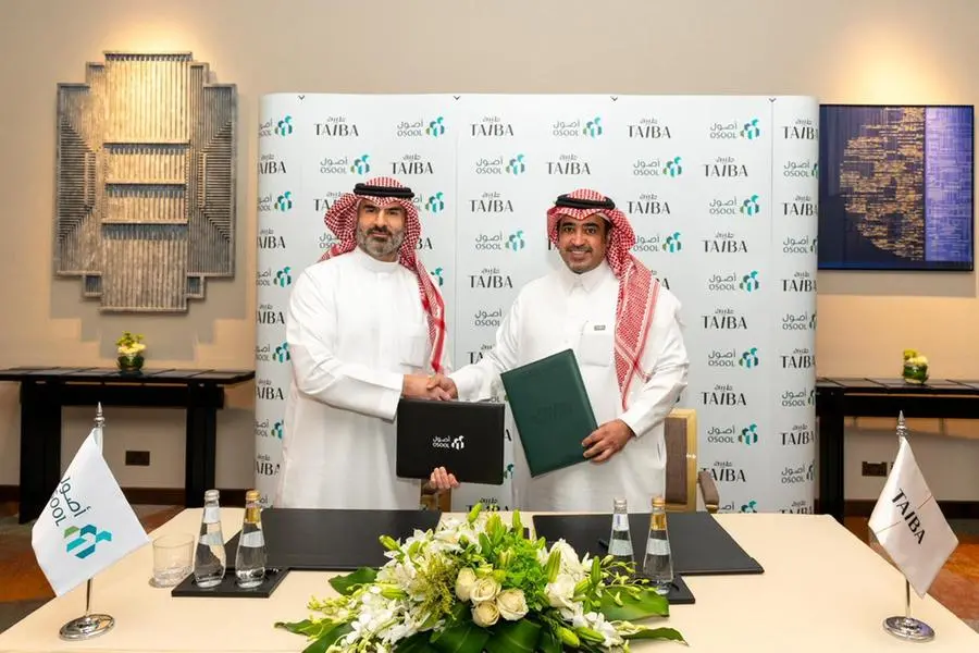 Osool Integrated Real Estate Company signs strategic agreement with TAIBA