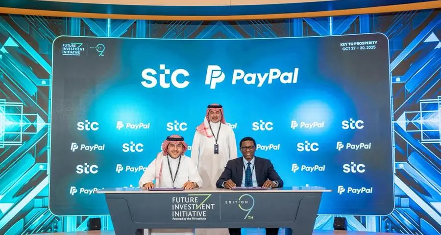 مجموعة stc وشركة PayPal توقّعان مذكرة تفاهم لتعزيز الابتكار في حلول المدفوعات الرقمية بالشرق الأوسط